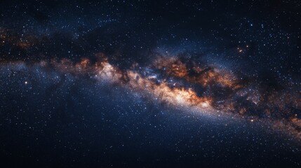 Obraz premium desert night sky Milky Way 2