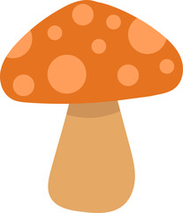 mushroom vector illustration