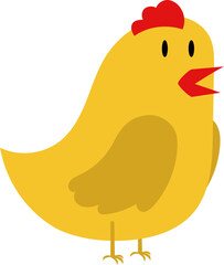 chicken vector illustration