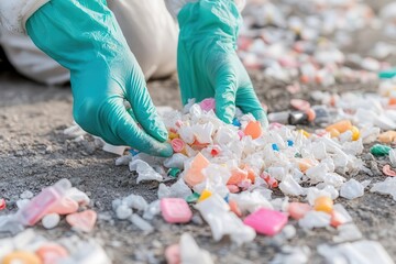 Advanced plastic engineering, scientist is exploring sustainable alternatives to polyethylene.