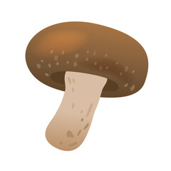 しいたけのイラスト