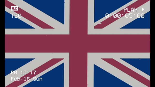 united kingdom flag motion video, union jack flag rec video,  union jack flag of uk, country flag, video background, Great Britain flag, Great Britain, country Great Britain, flag, video