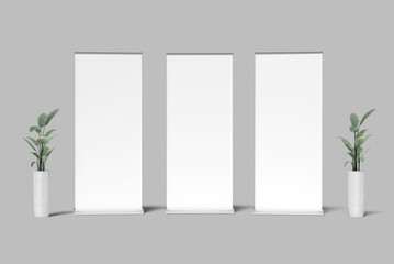 Rollup Banner Blank Mockup
