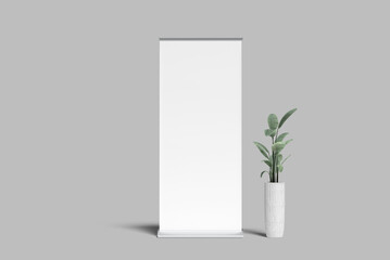 Rollup Banner Blank Mockup