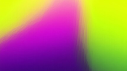 Fototapeta premium Vibrant Abstract Blurred Gradient in Purple Green Yellow Colors