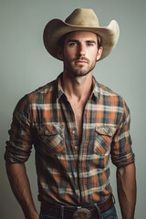 Portrait of a Handsome and Masculine Cowboy – Small-Town Romance Novel Hero
