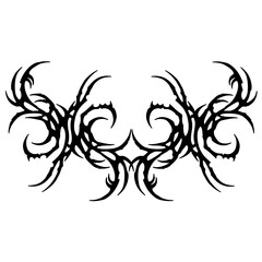 Obraz premium Y2k Neotribal Design Element