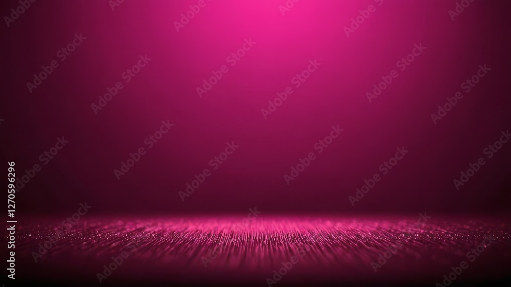 Poster pink textured floor with soft lighting and a gradient background