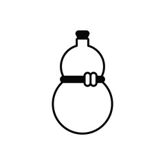 Gourds icon isolated on a white background. Vector illustration.