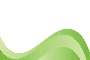 abstract green background with waves
