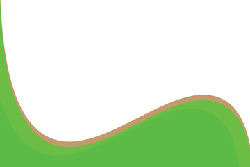 abstract green background with waves