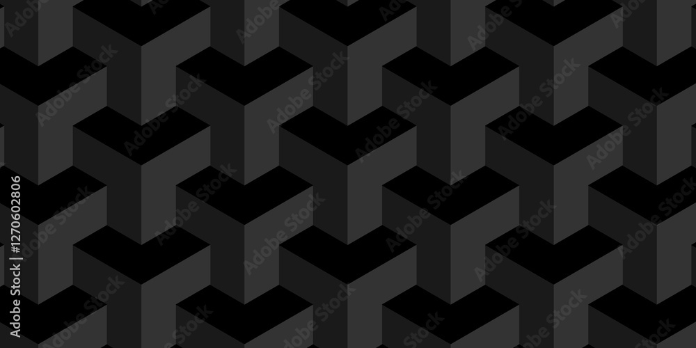 Fototapete minimal cubes geometric tile and mosaic wall grid retro digital hexagon technology wallpaper backgro