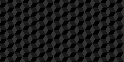 Minimal modern cubes geometric tile and mosaic wall grid backdrop hexagon technology wallpaper...
