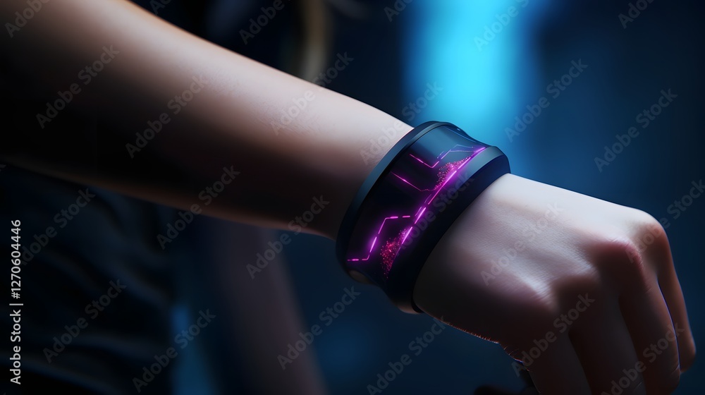 Poster a smart wearable device that monitors an individual s health metrics in real time