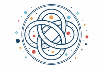 vector illustration of an abstract background