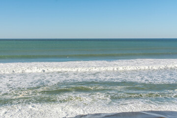 Coast of the Pacific Ocean, California in the USA.