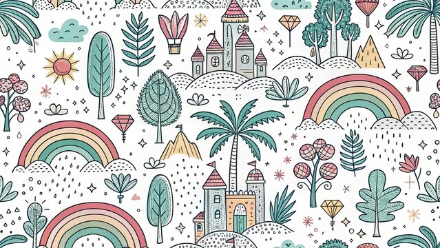 Minimalist Line Doodle Texture Background, Bokeh Effect, Branding Design, Abstract Art, Artistic Backdrop