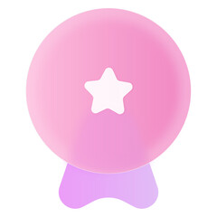 Bookmark Glassmorphism PopUp Jelly Pink Purple UI Icon Sign and Symbol Design Illustrator Png Svg	
