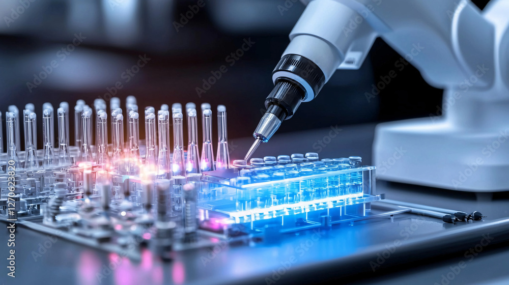 Poster intelligence and machine optimization enhance genetic testing and pharmaceutical procedures through 