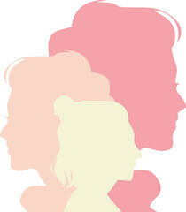 International Womens day Silhouette