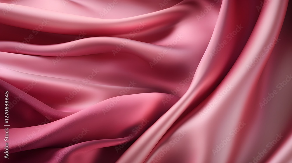 Poster exquisite silk fabric with luxurious folds and dramatic shadows a visually captivating textile textu
