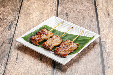 Thai cuisine - grilled pork skewer