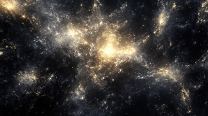 Obraz premium High-Contrast Black and Gray Grunge Texture with Heavy Noise Grain