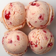 close up of red and yellow balls