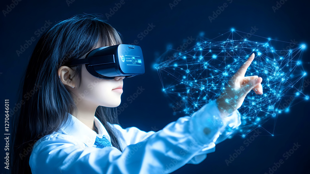 Poster Exploring Futuristic Augmented Reality Interface with Advanced VR Technology Interface Platform