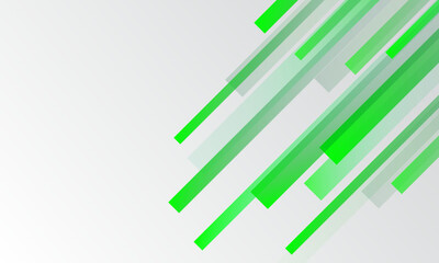 Abstract green geometric shapes on white background. Eps10 vector