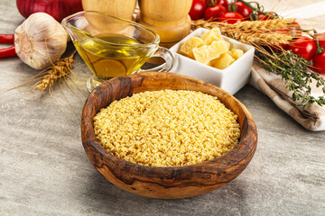 Italian cuisine - dry stelline pasta