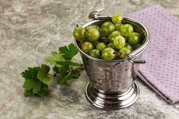 Ripe sweeet and juicy gooseberry