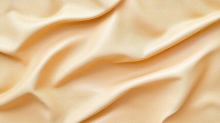 Fototapeta premium A light beige leather texture with a vintage, aged effect.