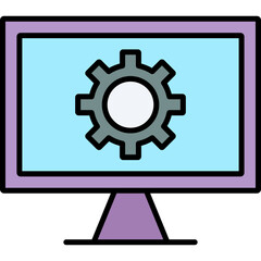 Monitor Screen Icon