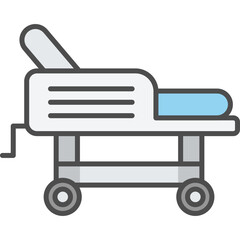 Hospital Bed Icon