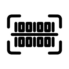 vector barcode icon