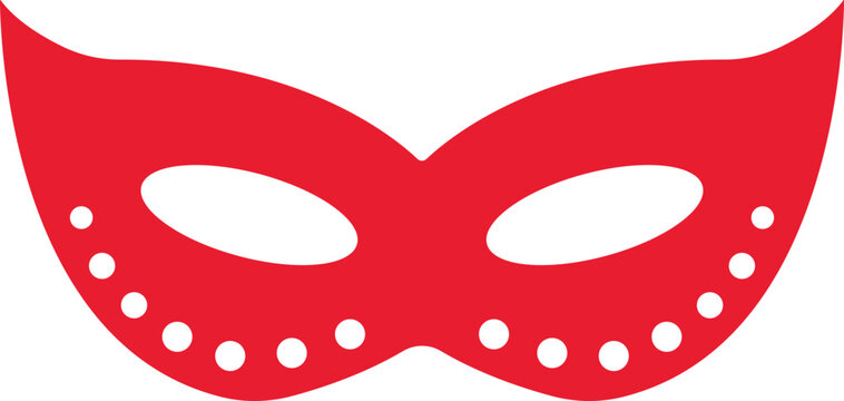 recommend clip art: Different Mask silhouette isolated on transparent background Masquerade vector for apps or web party superhero carnival villain or burglar icon in flat. costume eye mask hidden person face