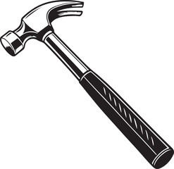Isolated black hammer icon Vector, black hammer Silhouette,black hammer icon set, black hammer for logo,color black hammer Vector illustration, Vector Graphic, EPS 10 , clip art work