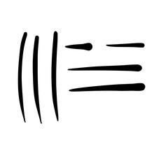 Random hand drawn scribble of stroke
