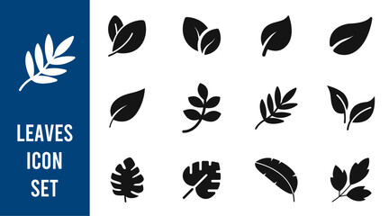 Leaf Icons and Symbols