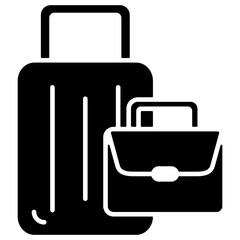 Fototapeta premium Travel Bag Icon