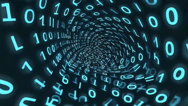 binary code background