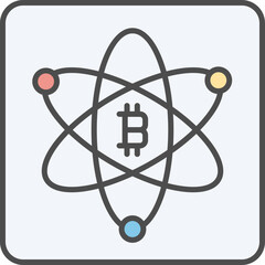 Bitcoin Science Icon