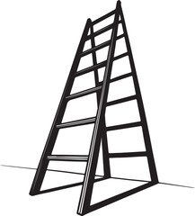 Isolated black ladder icon Vector, black ladder Silhouette,black ladder icon set, black ladder for logo,color black ladder Vector illustration, Vector Graphic, EPS 10 , clip art work