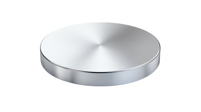 Intriguing metallic orb, a study of texture and light on dark background round