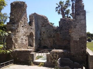 ruins of an old castle