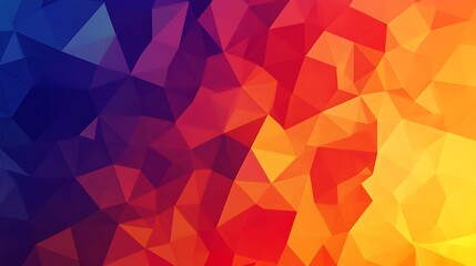 Fototapeta premium Abstract geometric gradient polygon background design, colorful trendy pattern, use for wallpaper, website