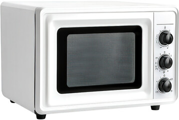Fototapeta premium Microwave oven, white isolate background