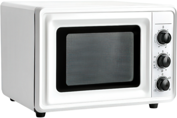 Microwave oven, white isolate background