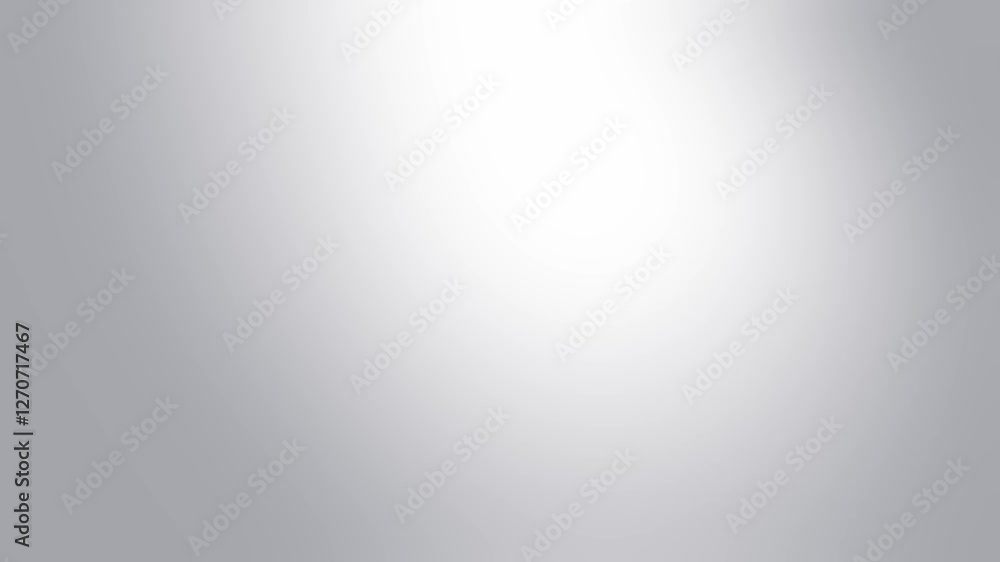 Poster Minimalist white grey seamless repeating loop animation background, elegant simple corporate presentation backdrop